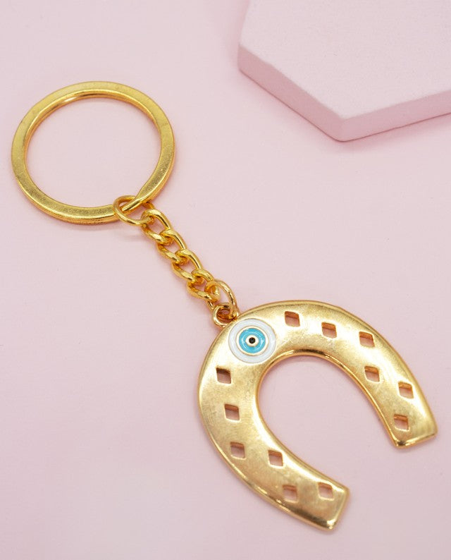 Horseshoe Eye Charm (Gouri) Keychain