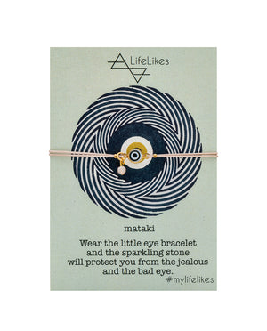 Mataki / Evil Eye Charm Gold