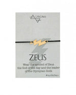 Zeus King of all Greek Gods, God of Sky & Thunder Gold Charm