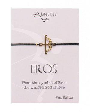 Eros God of Love Gold Charm