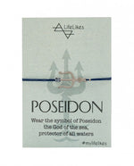 Poseidon God of the Sea Silver Charm