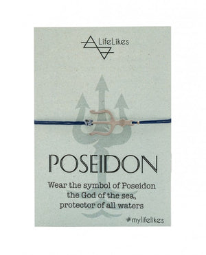 
                
                    Load image into Gallery viewer, Poseidon God of the Sea Silver Charm
                
            