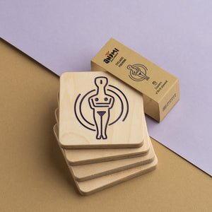 Cyclades Figurines - Coaster Set