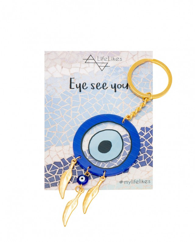 
                
                    Load image into Gallery viewer, Eye See You Keychain
                
            