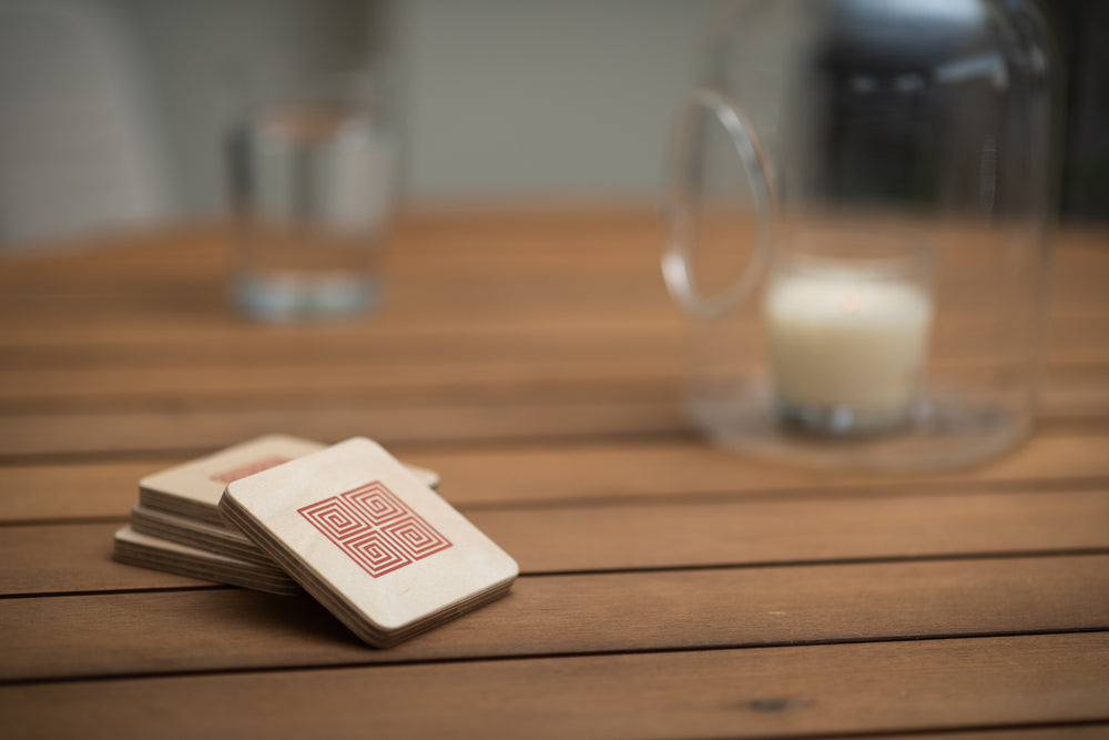 
                
                    Load image into Gallery viewer, Greek Meandros - Coaster Set
                
            