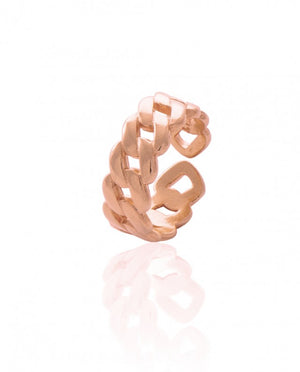 Chain Ring - Rose Gold