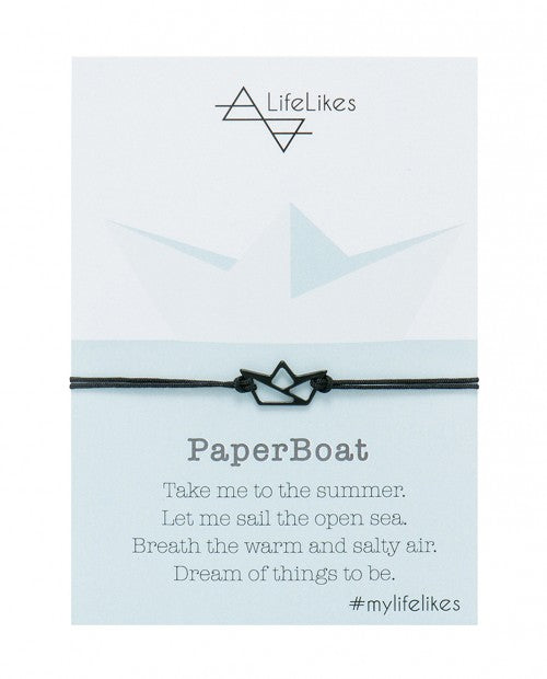 Paperboat Charm Bracelet