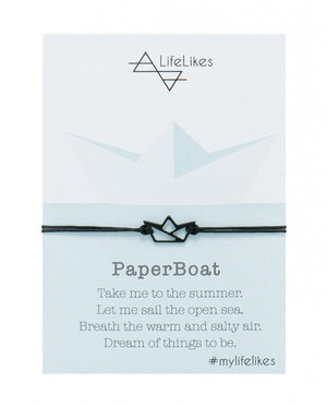 Paperboat Charm Bracelet