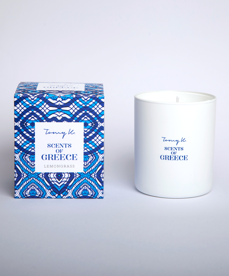 "Scents of Greece" / Lemongrass Candle