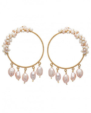 Quarter Pearl Dream Earrings