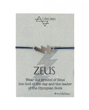 
                
                    Load image into Gallery viewer, Zeus King of all Greek Gods, God of Sky &amp;amp; Thunder Silver Charm
                
            