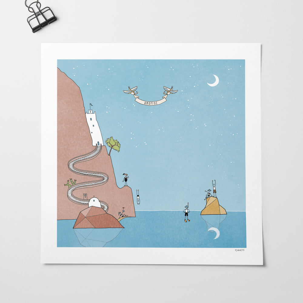 
                
                    Load image into Gallery viewer, Amorgos Art Print
                
            