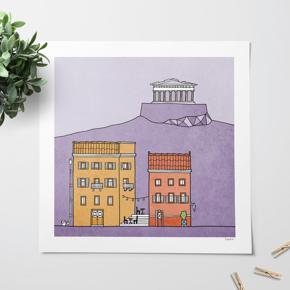 Athens Art Print