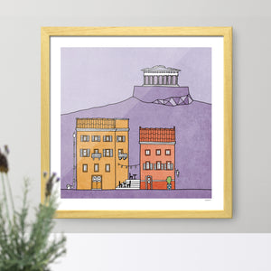 Athens Art Print