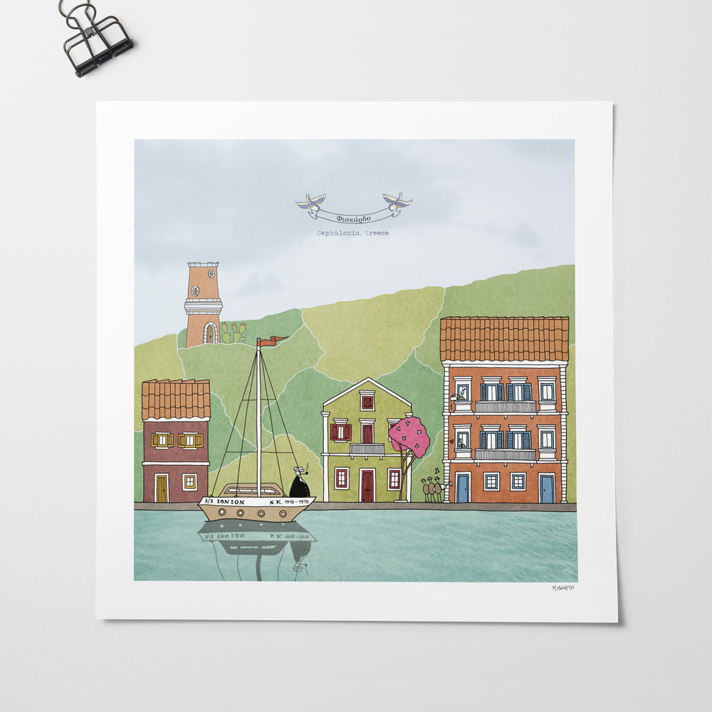 Kefalonia Art Print