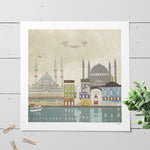 Istanbul Art Print