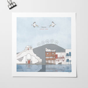 Mykonos Art Print