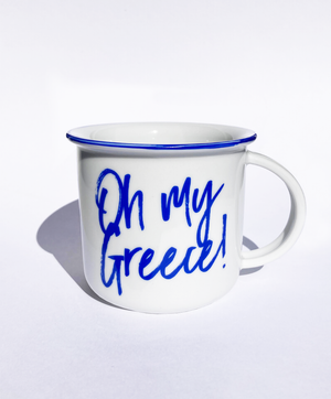
                
                    Load image into Gallery viewer, &amp;quot;Oh My Greece!&amp;quot; Mug
                
            
